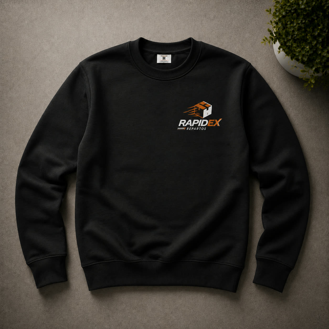 Buzo personalizado Mouli — negro